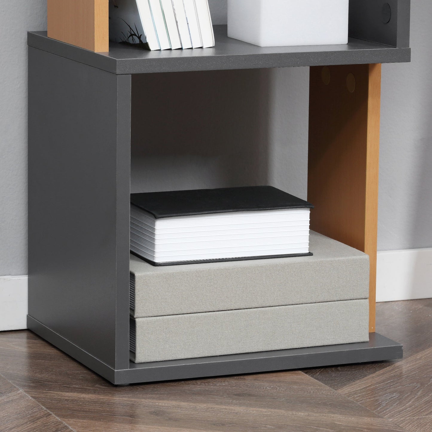 Modern 5-Tier Bookshelf