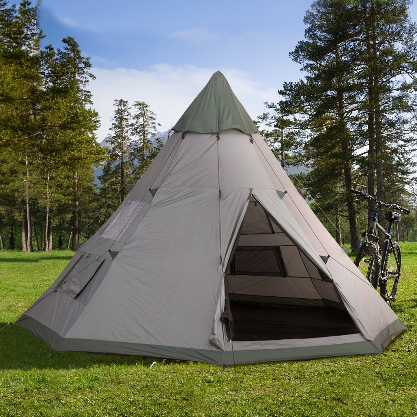6 Men Tipi Tent