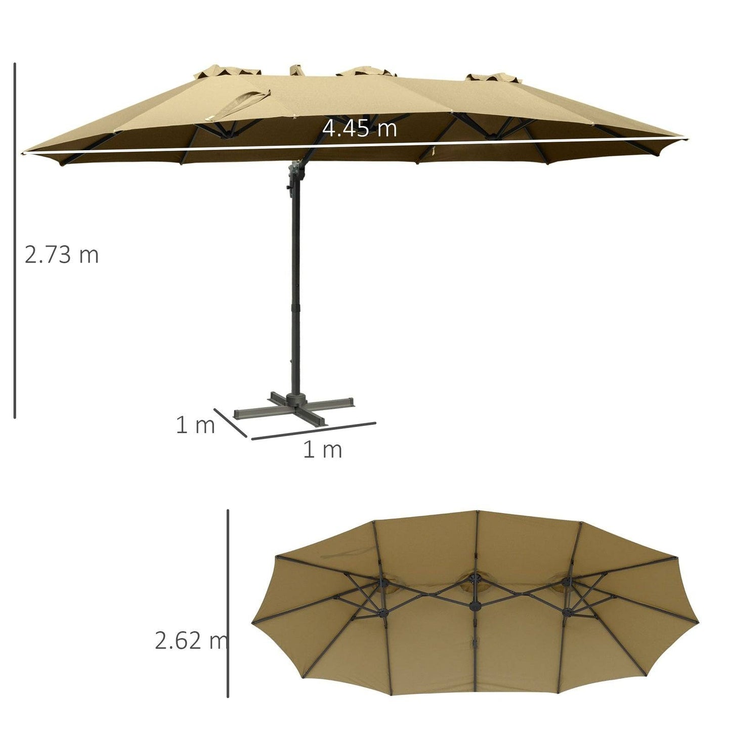4.5 m Patio Parasol
