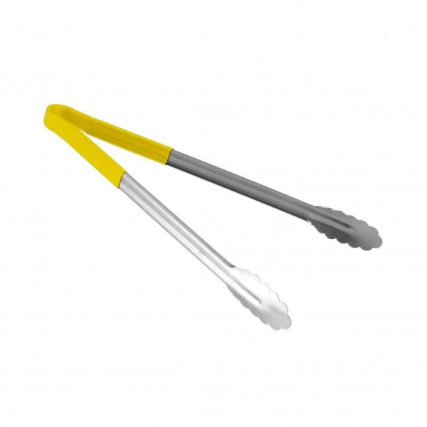 Colour Coded Blue Serving Tong with Non-Slip Handle 254mm