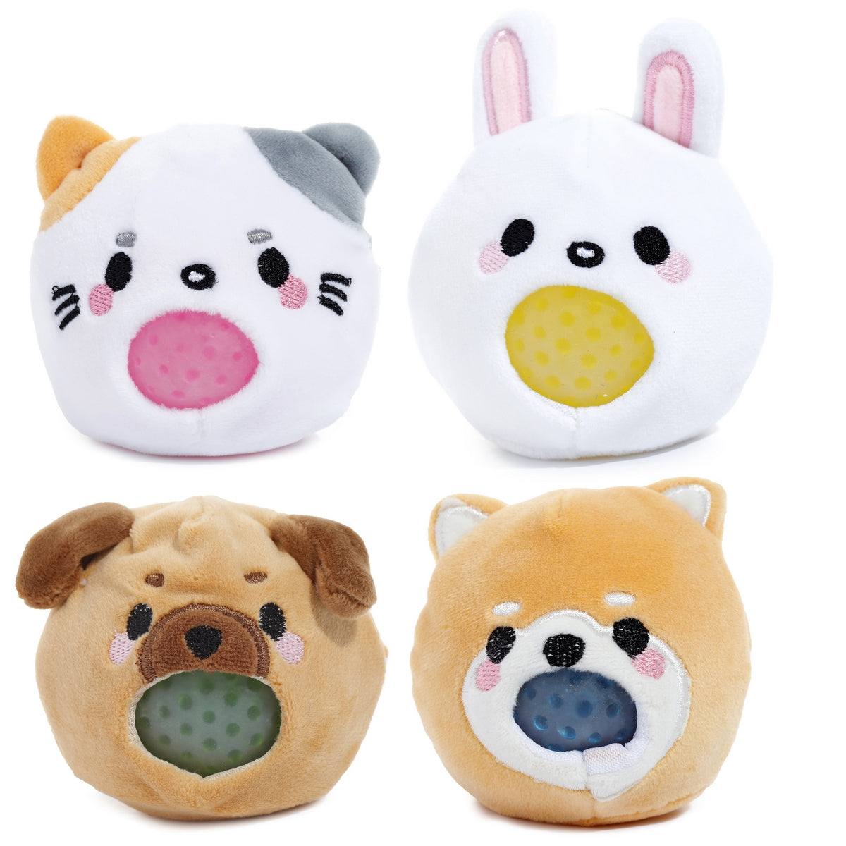 Adoramals Queasy Squeezies Pets Plush Toy - Assorted