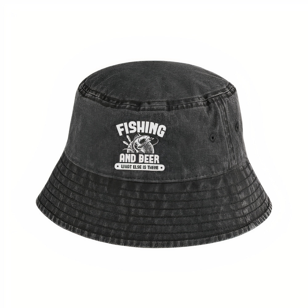 Fishing & Beer Bucket Hat