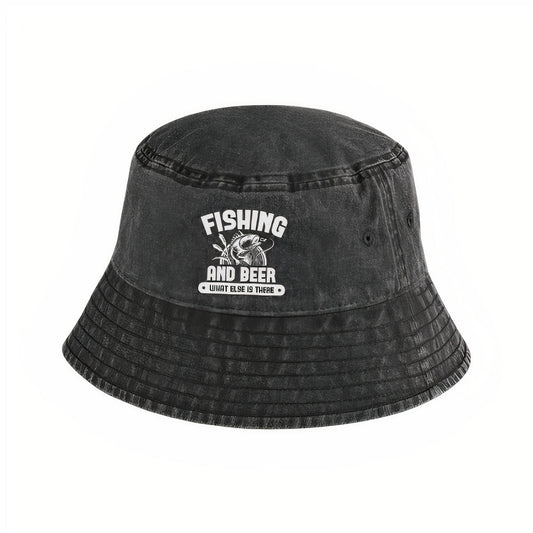 Fishing & Beer Bucket Hat