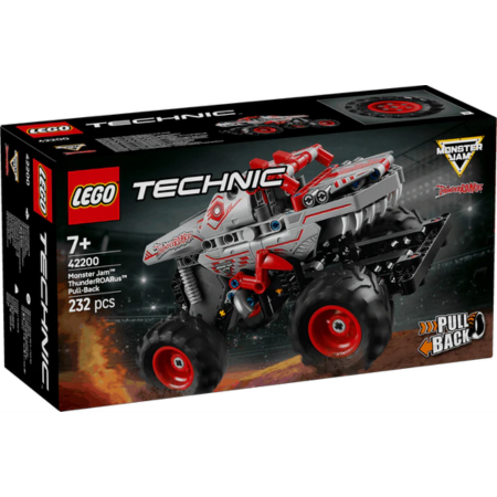Lego Technic 42200 Monster Jam ThunderROARus Pull-Back Toy for Ages 7+