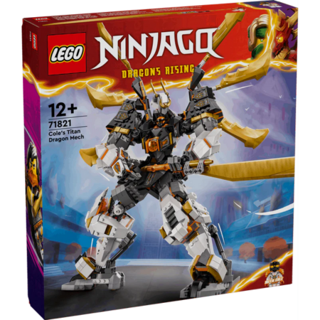 Lego Ninjago 71821 Cole's Titan Dragon Mech Playset for Ages 12 and Up
