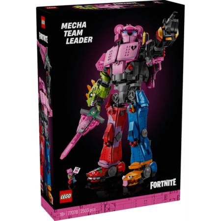 Lego Fortnite 77078 Mecha Team Leader Collectable for Adults Ages 18+