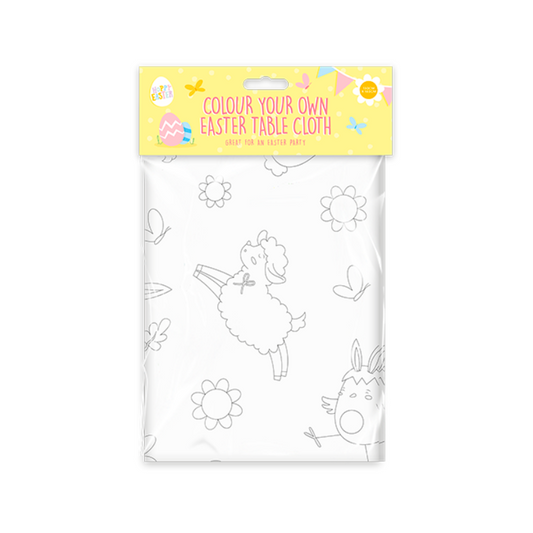 Wholesale Colour Your Own Easter Table Cloth - (Case of 24)