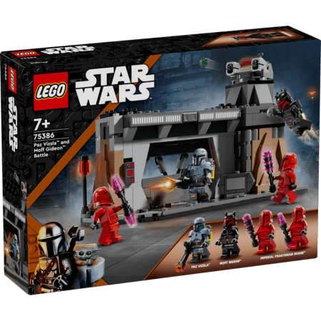 Lego Star Wars 75386 Paz Vizsla and Moff Gideon Battle for Ages 7 & Up