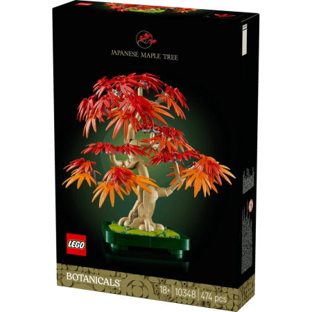 Lego Botanicals 10348 Japanese Red Maple Bonsai Tree for Ages 18 & Up