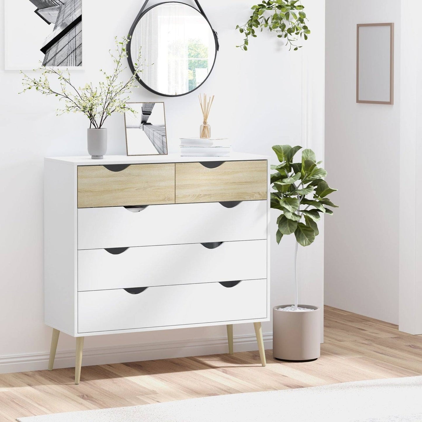 Nordic Style Chest Of Drawers