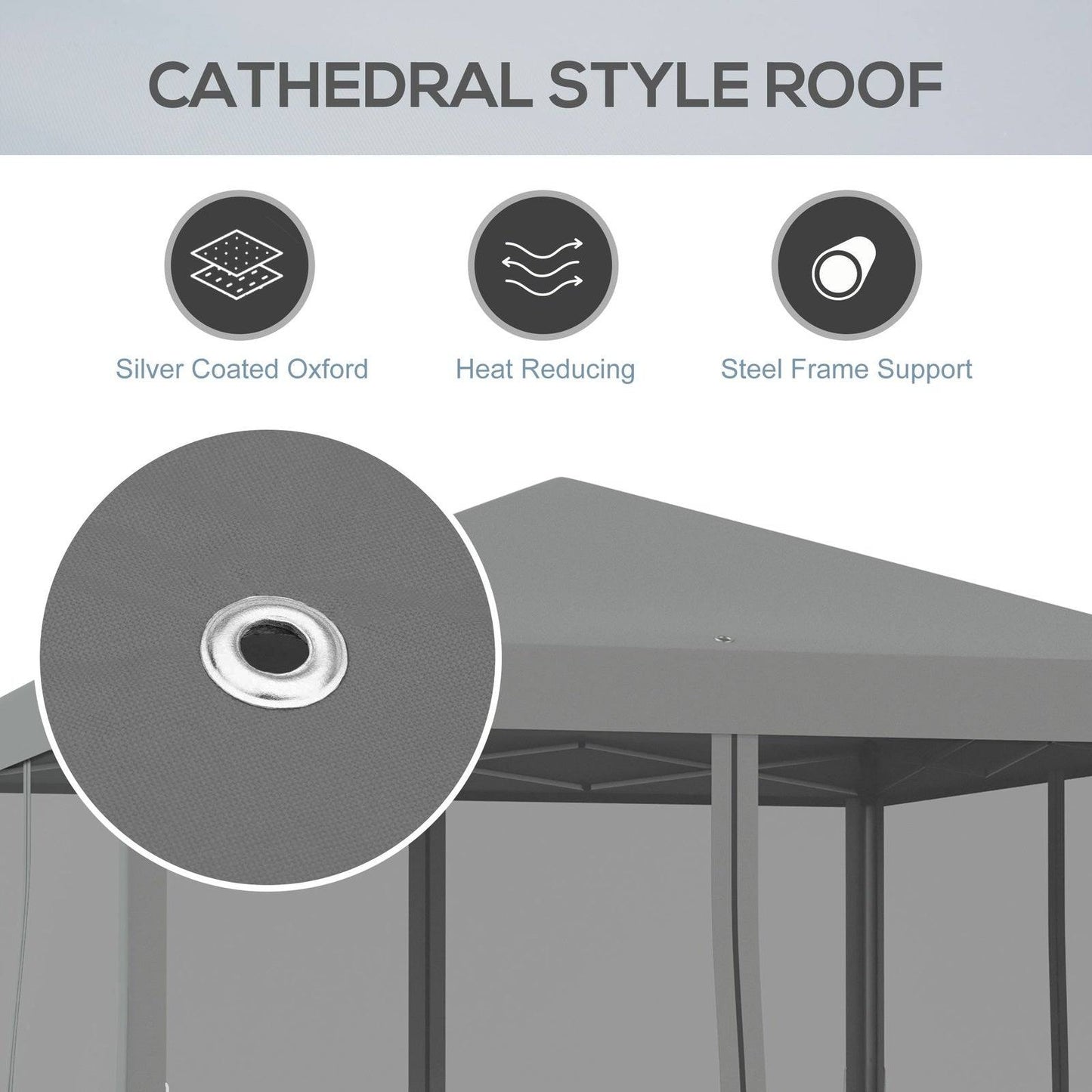 3 x 3 m Pop Up Gazebo