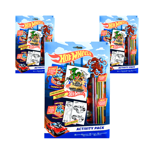 Wholesale Hot Wheels Activity Pack - (Case of 12)