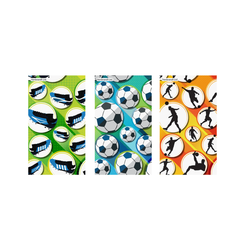 Wholesale Mini NoteBook Football Theme - (CDU of 168)