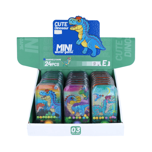 Wholesale Dinosaur Water Puzzle Game With Balls - (CDU of 24)
