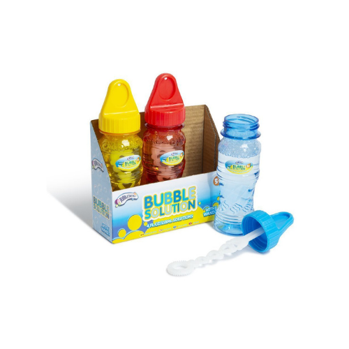 Wholesale 3 Pack Of Bubble Solution With Bubble Wands - (Case of 12)