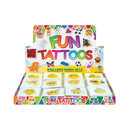 Wholesale Smile Temporary Tattoos - (CDU of 96)