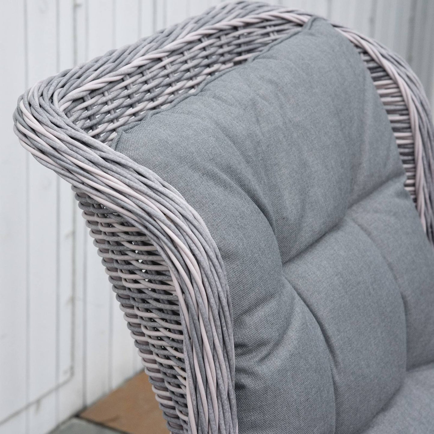 Garden PE Rattan Dining Sofa Set