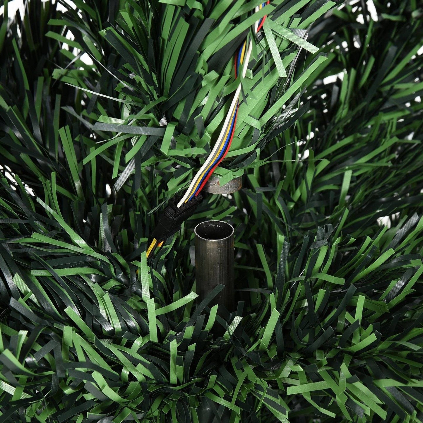 5FT Pre-Lit Fiber Optic Christmas Tree with Star Tree Topper