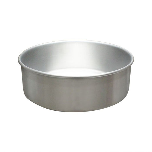 Round Aluminium Cake Pan with Straight Sides 229mm x 78mm (9'' x 3'')