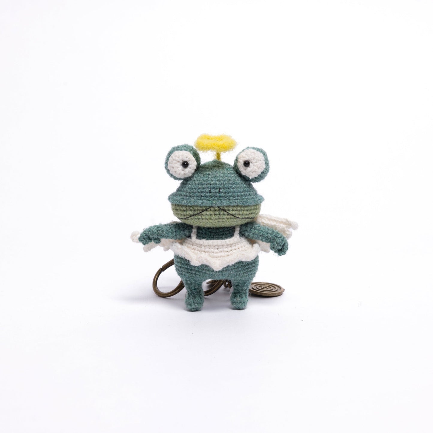 Shetland wool Amigurumi Bag Charm