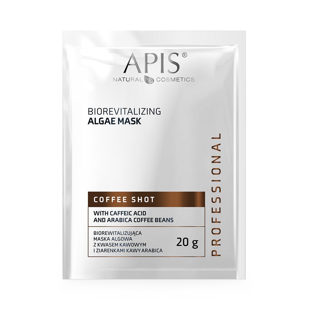 Coffee Shot - Biorevitalizing Algae Mask with Caffeic Acid & Arabica Coffee Beans 20g