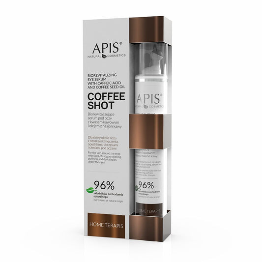 Coffee Shot - Biorevitalizing Eye Serum with Caffeic Acid & Coffee Seed Oil 10ml