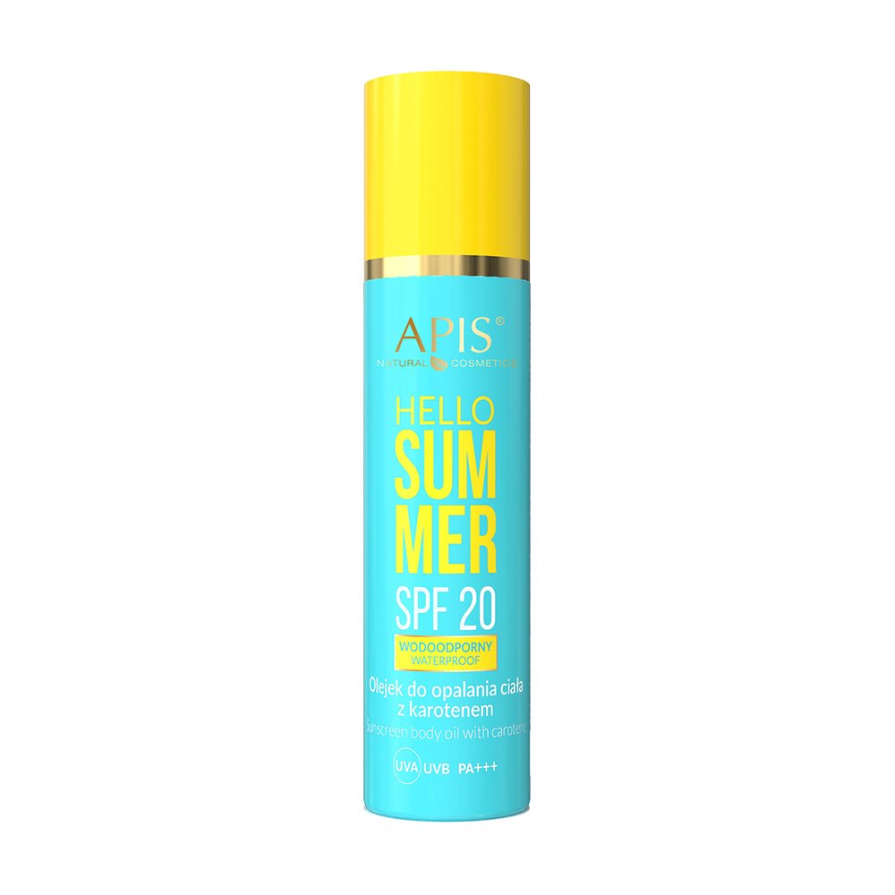 Hello Summer - Sunscreen Body Oil with carotene SPF20 150ml