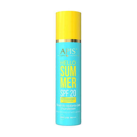 Hello Summer - Sunscreen Body Oil with carotene SPF20 150ml