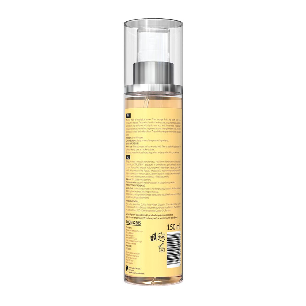 Home terApis ORANGE WATER - Mist with Ecological Orange Fruit Water & Orange Stem Cells 150ml