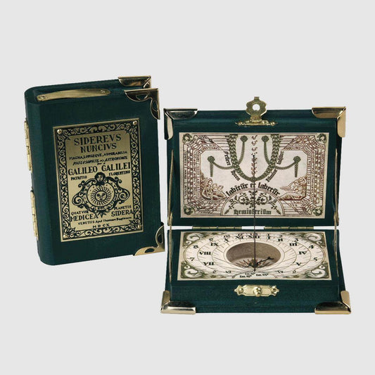 Hemisferium Helios Dyptich Sundial