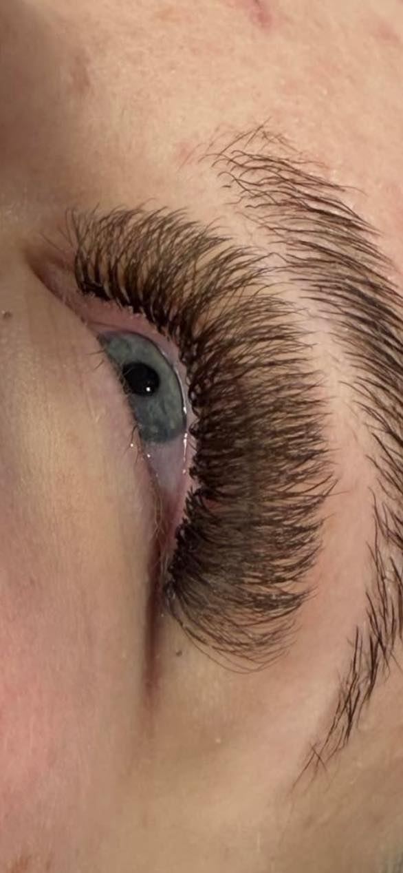 🤎 Brown 6D Clover Lash Extensions – Mixed Lengths, 16 Rows 🤎