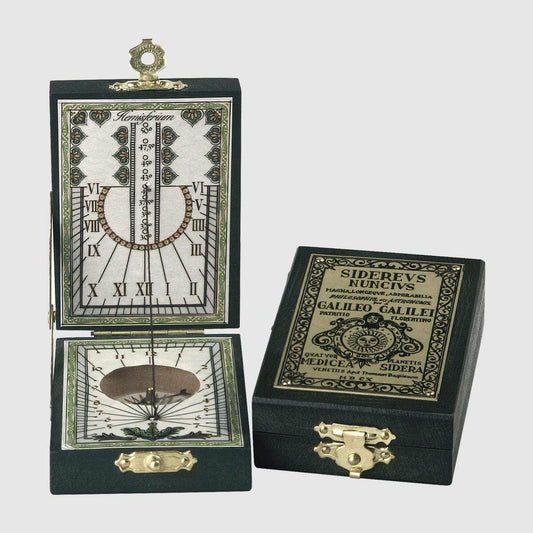 Hemisferium Brass Pizarro Diptych Sundial