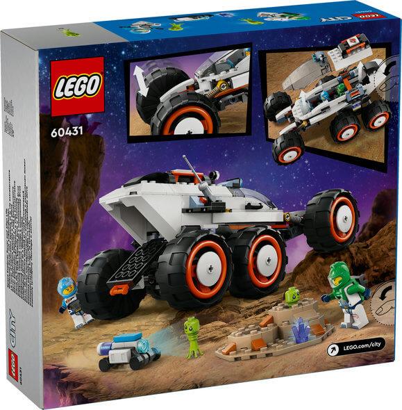 Lego City Space 60431 Space Explorer Rover & Alien Life for Ages 6+