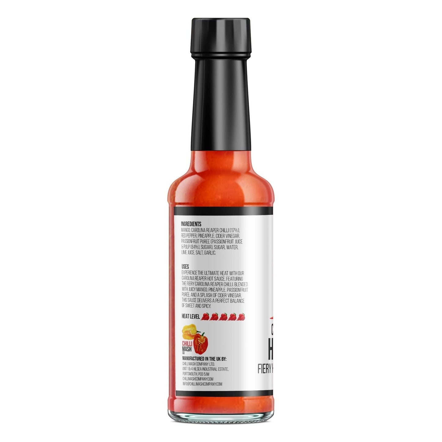 Carolina Reaper Hot Sauce | 150ml | Chilli Mash Co. | Fiery Heat & Endless Flavour