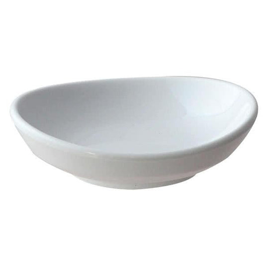 Classic White Round Melamine Saucer 118ml / 4oz - Pack Of 12