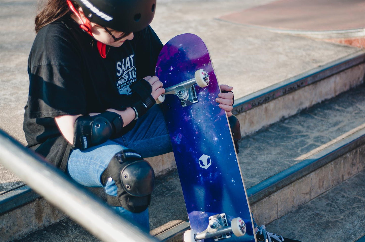 Venom Core Complete Skateboard - Galaxy - 7.75"