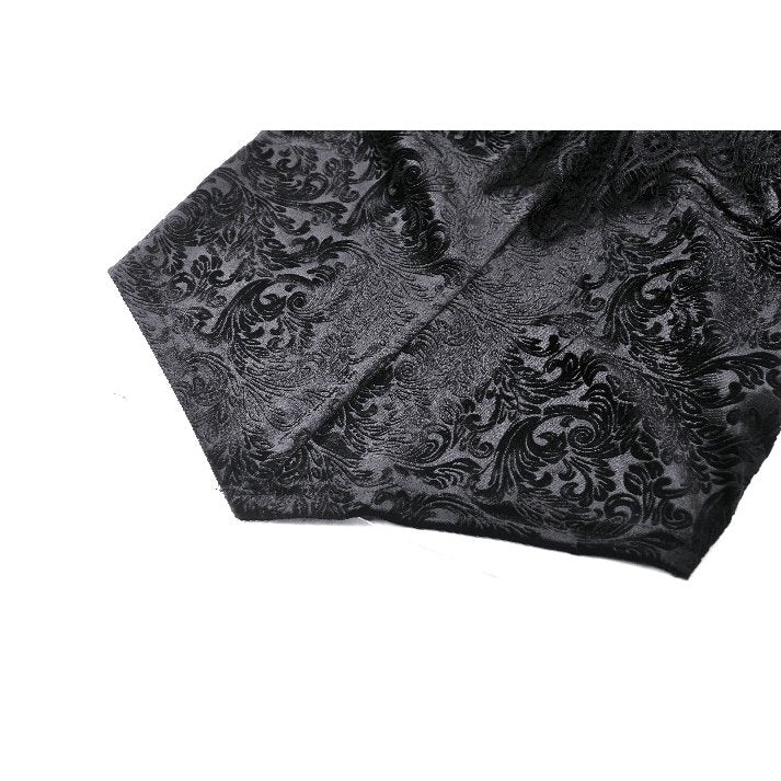 Dark in Love Romilly Lace Trimmed Jacquard Velvet Top