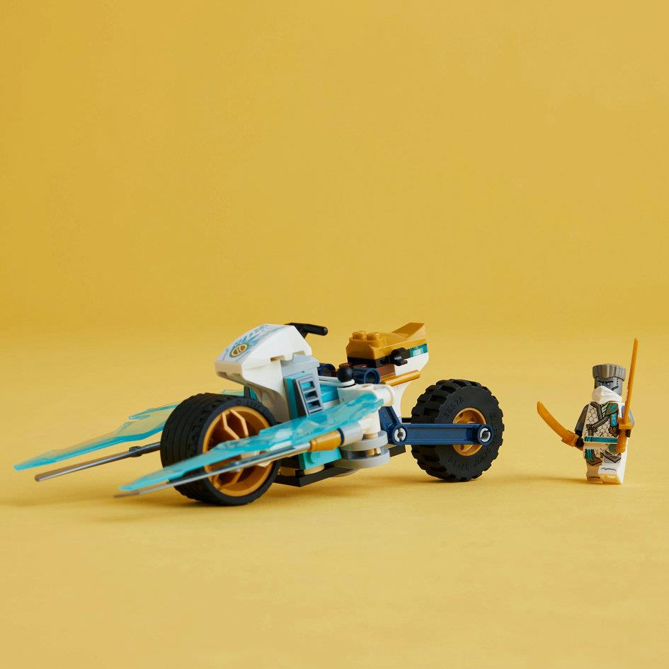 Lego Ninjago 71816 Zane's Ice Motorcycle Toy Playset for Ages 7 and Up