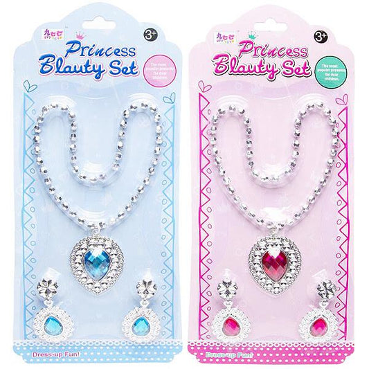 Princess Beauty Jewellery Dress Up Accessory Set in Assorted Colours