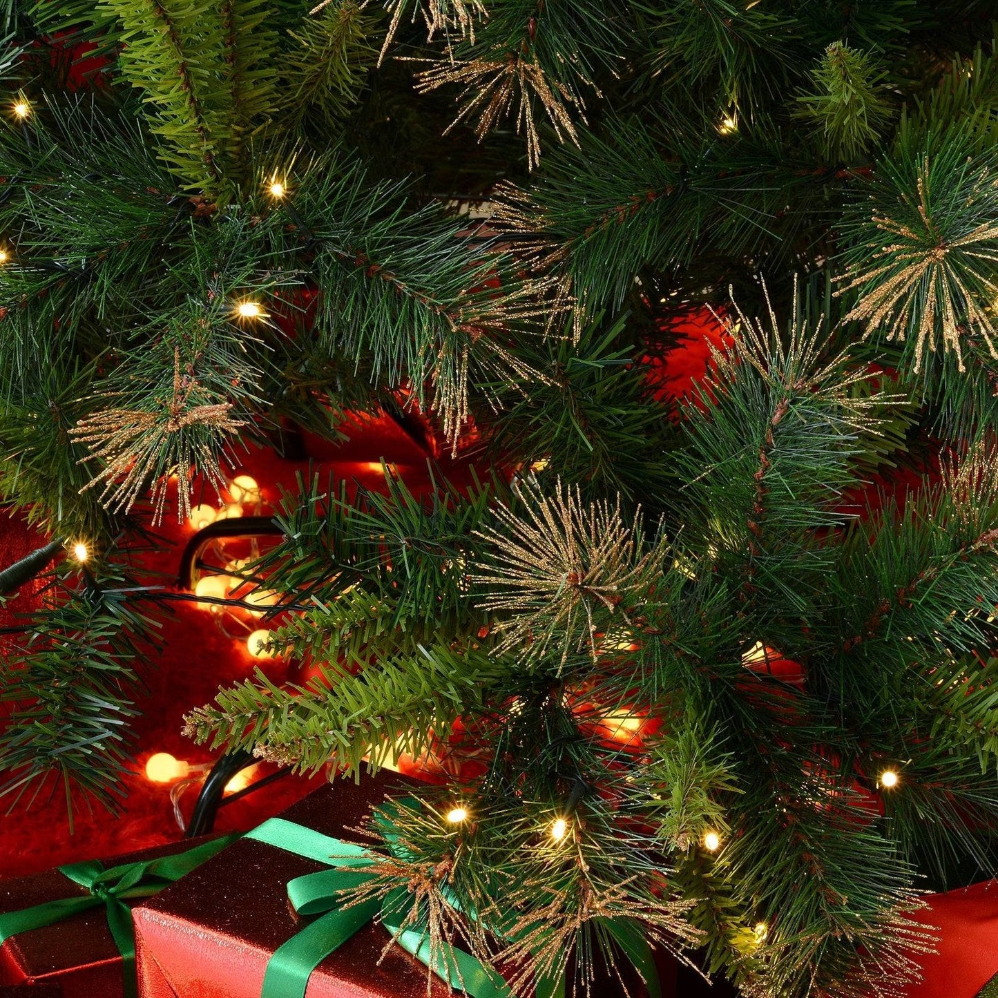 6FT Pre-Lit Artificial Christmas Tree