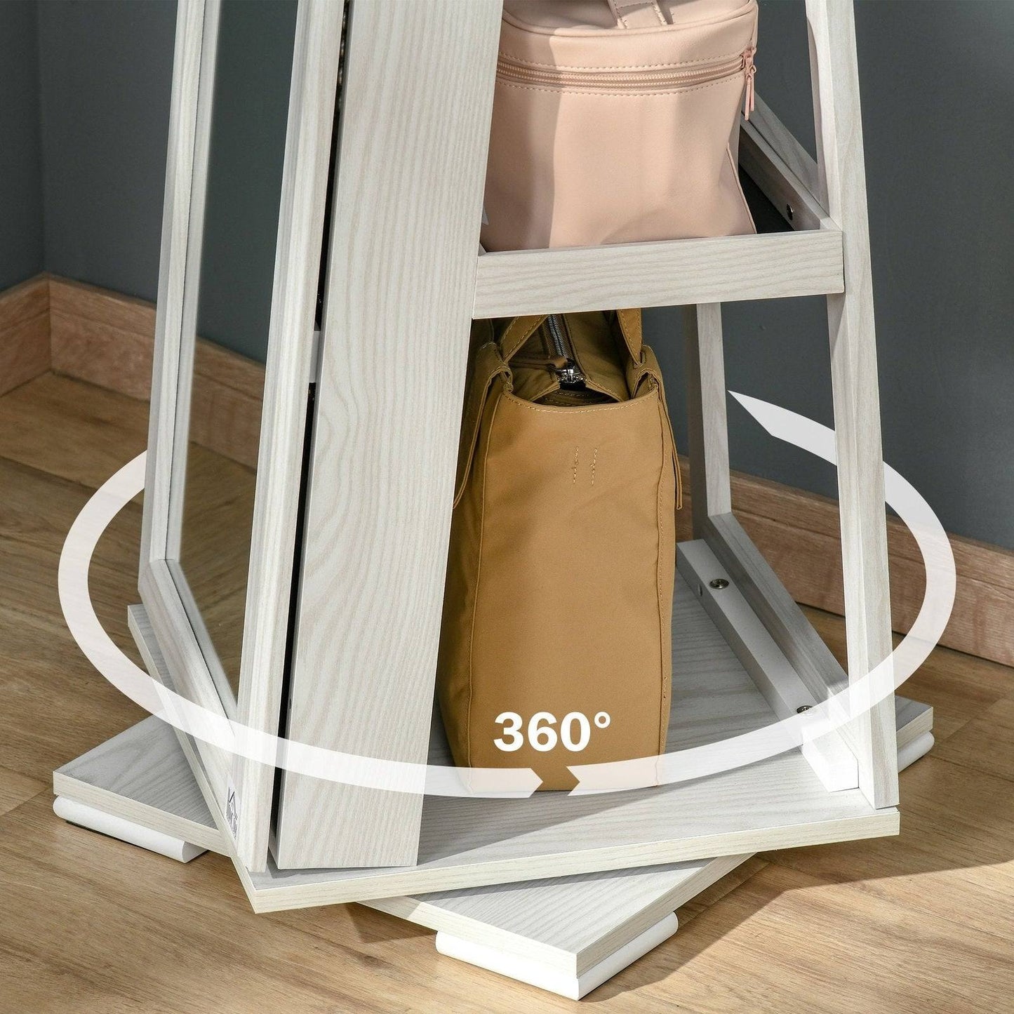 360° Swivel Jewellery Cabinet