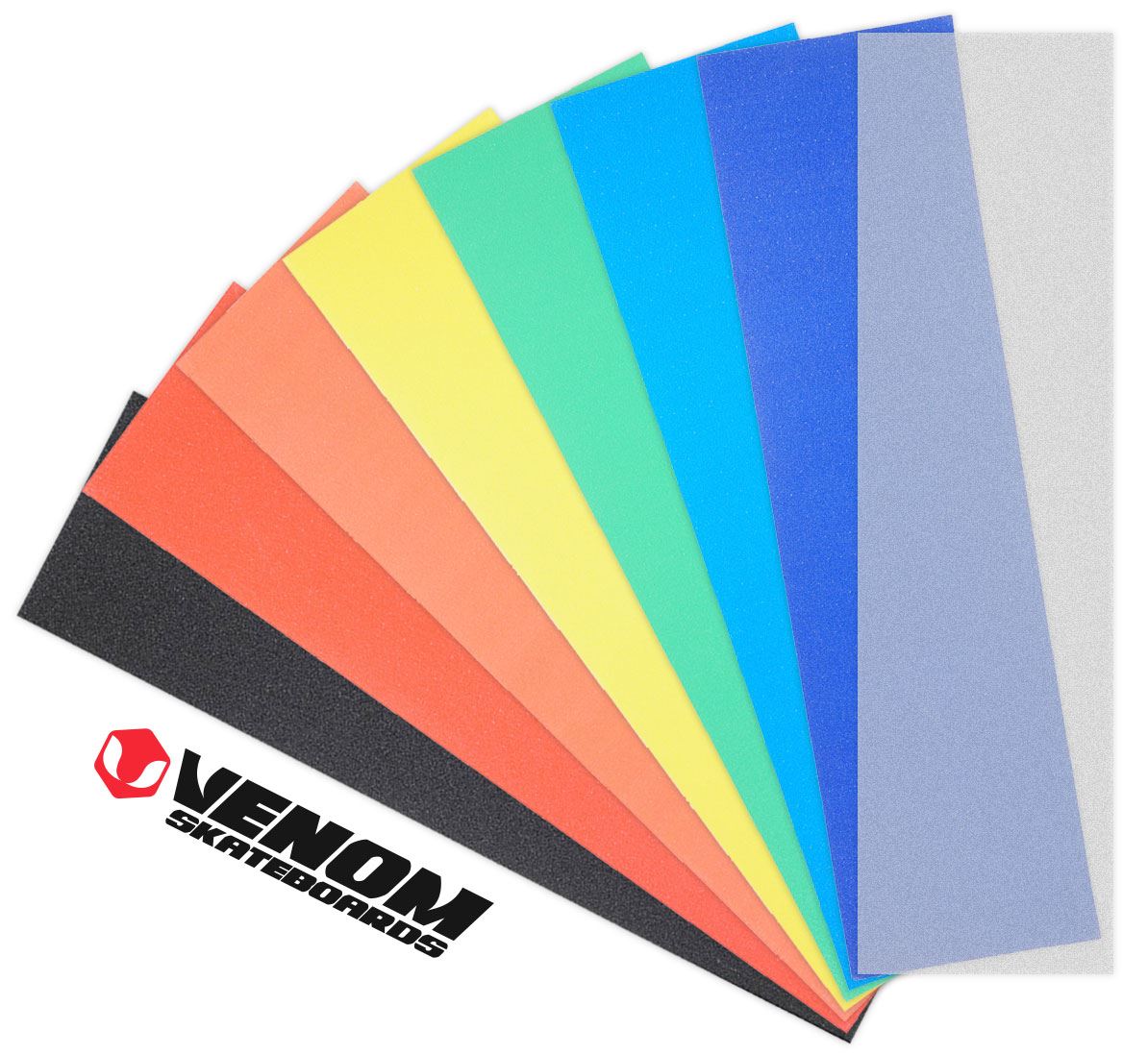 Venom Professional Grade Skateboard Griptape 9" x 33" - Dark Blue