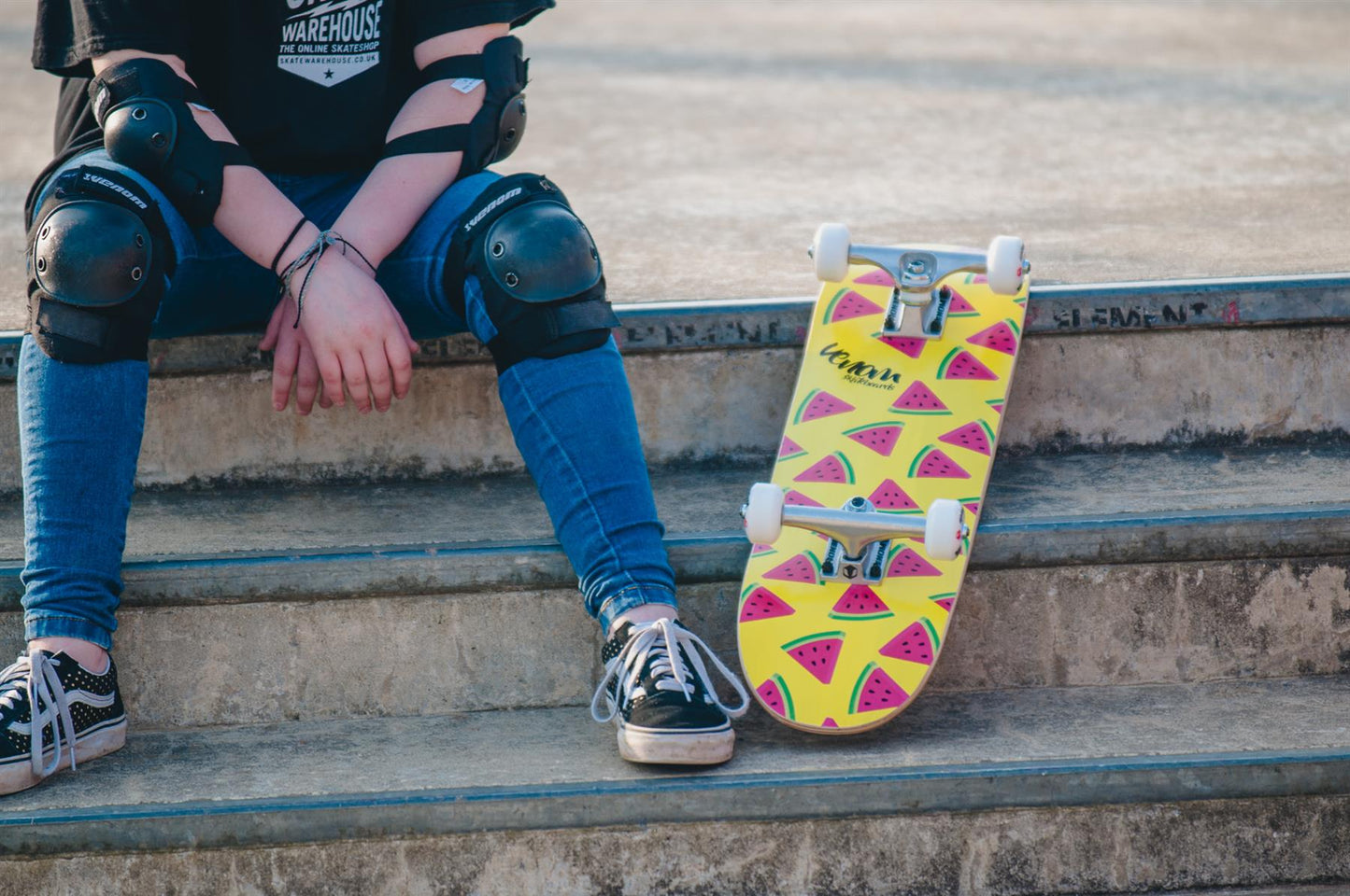 Venom Junior Complete Skateboard - Melons  - 7.25"