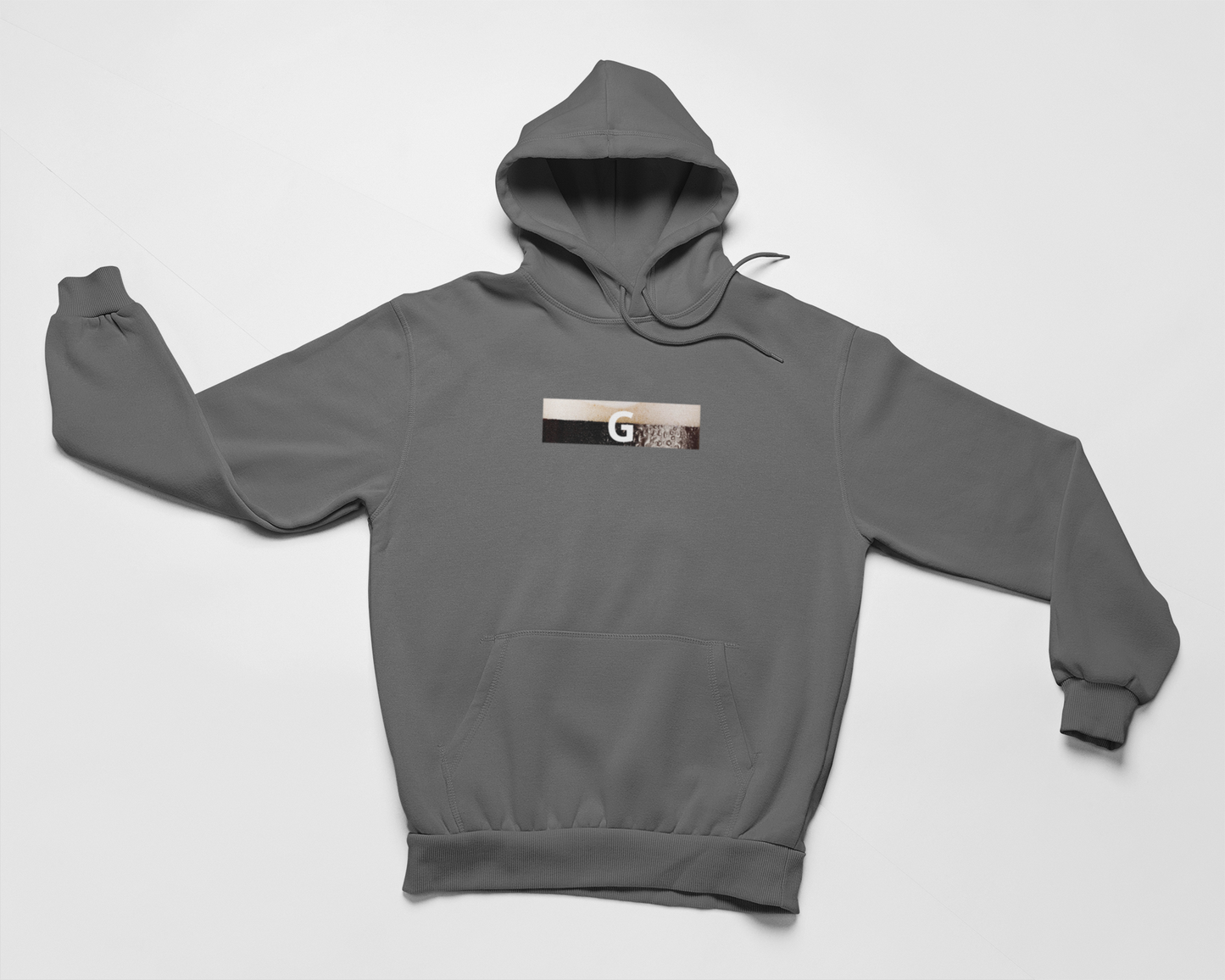 Split The G Box Logo Style Hoodie