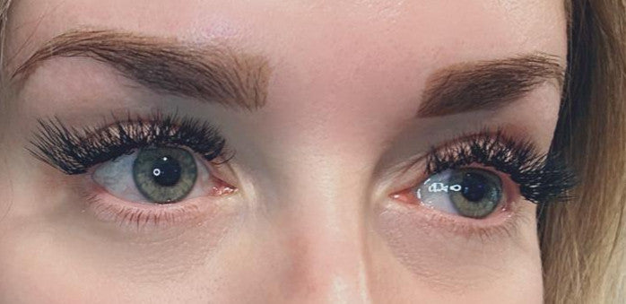 Platinum Range Flat L Curl Lashes – Mixed Tray, 16 Rows