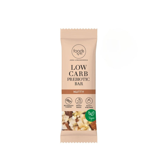 Low Carb Prebiotic Bar -  Nutty 35g