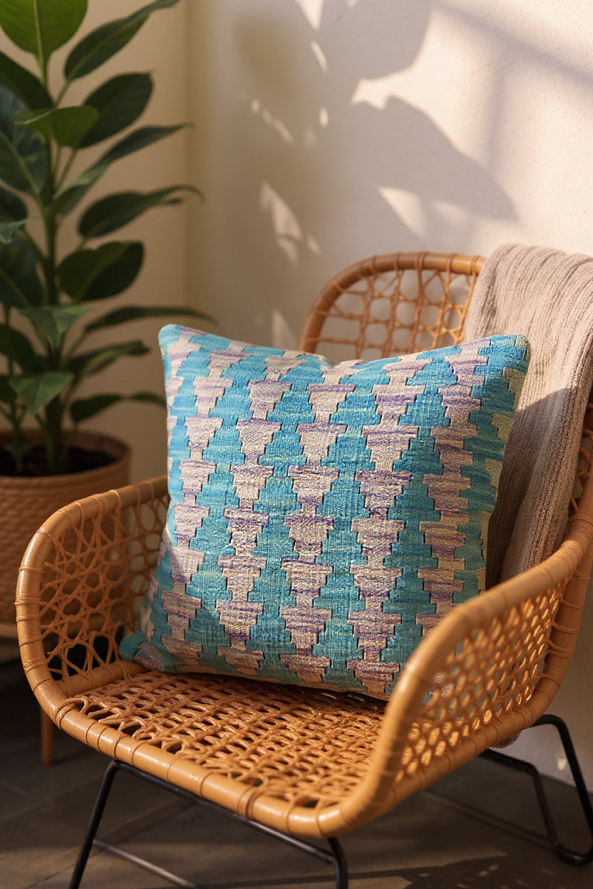 Afghan Kilim Cushion Cover - 45 x 45 cm