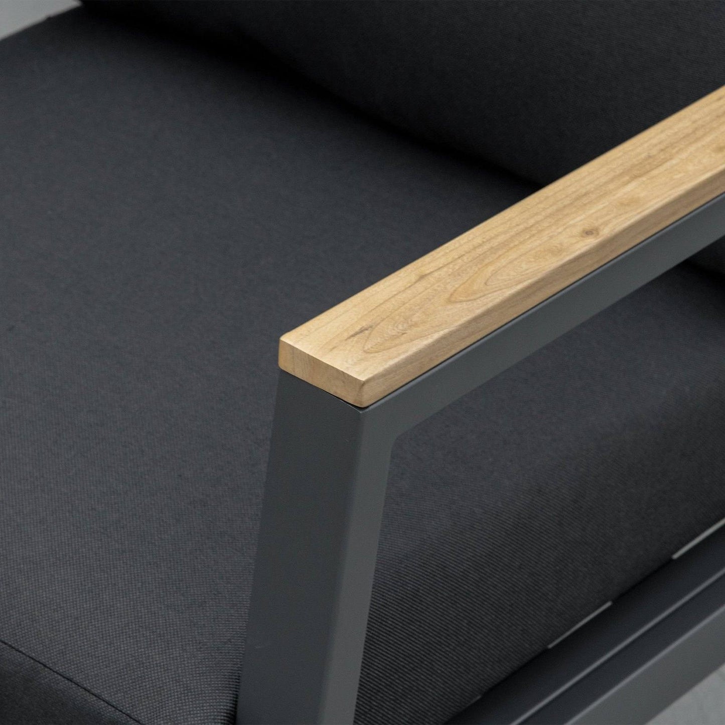 4-Piece Garden Sofa Set with Padded Cushions