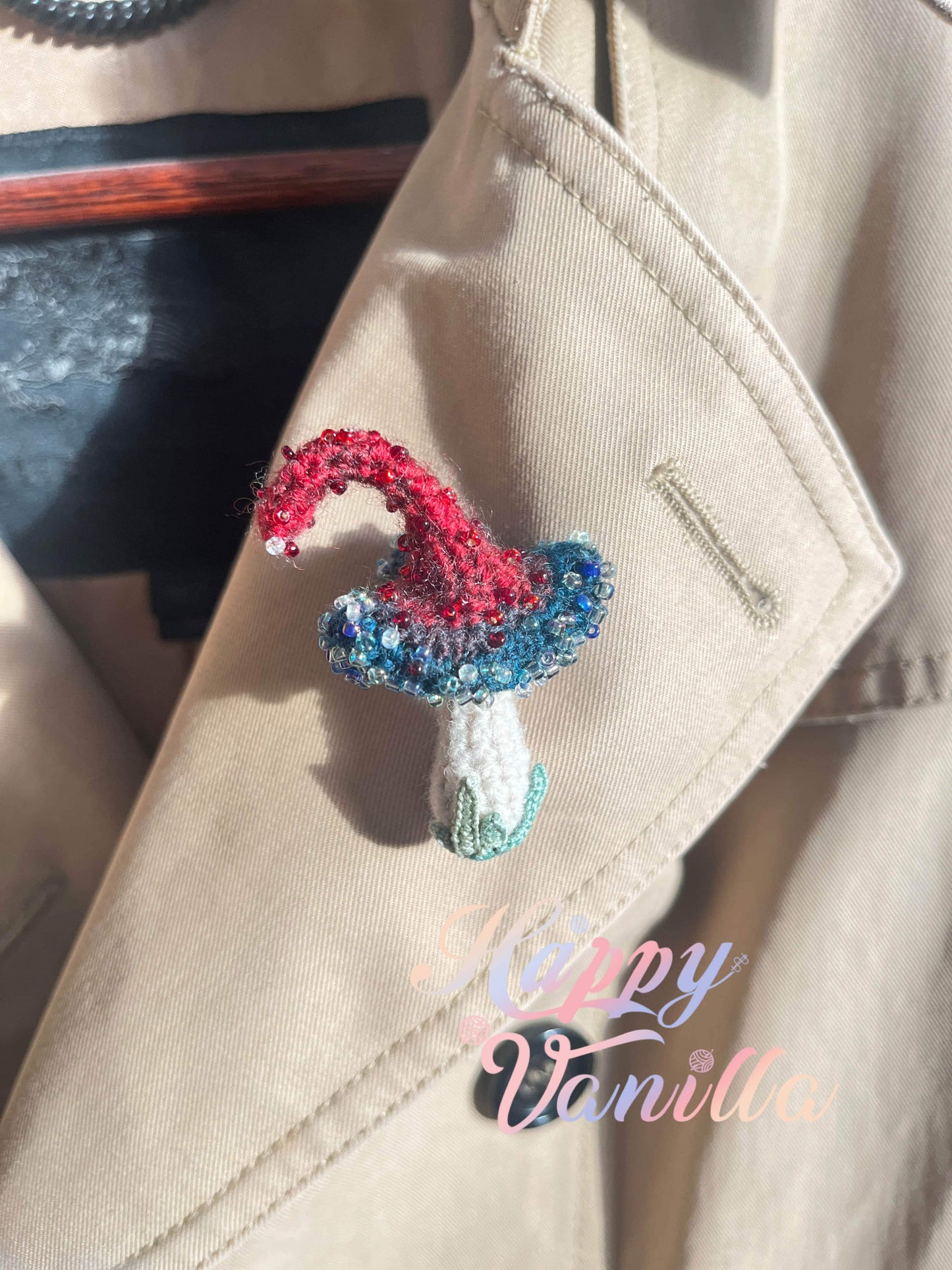 Brooches Micro-Crochet that Blossom on Your Heart —Bloom Where You're Planted