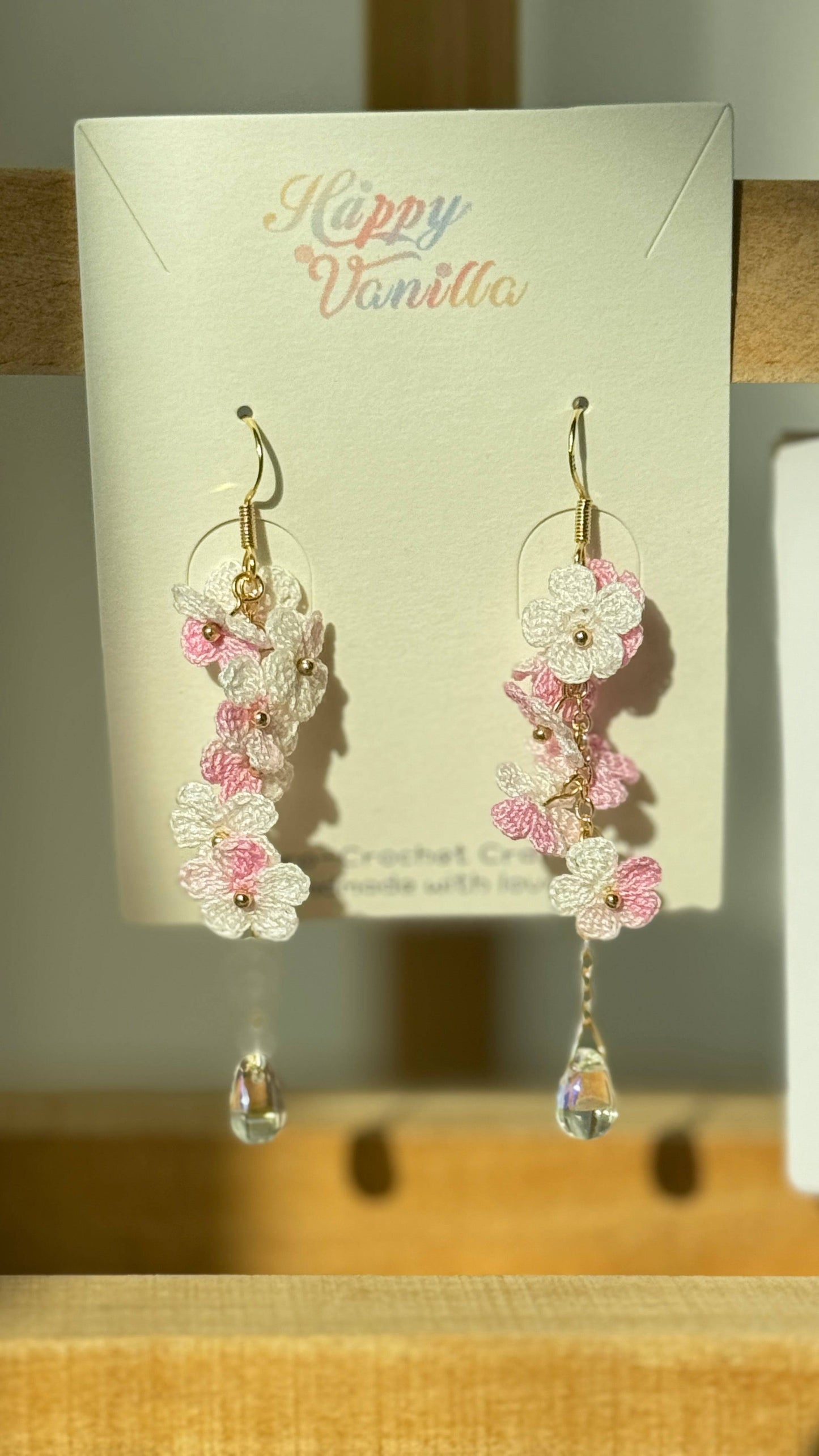 Earring Danglers Micro-Crochet that Blossom with Charm—Tiny Treasures for Your Ears